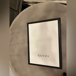 Gucci empty bag box/ gift box magnetic opening